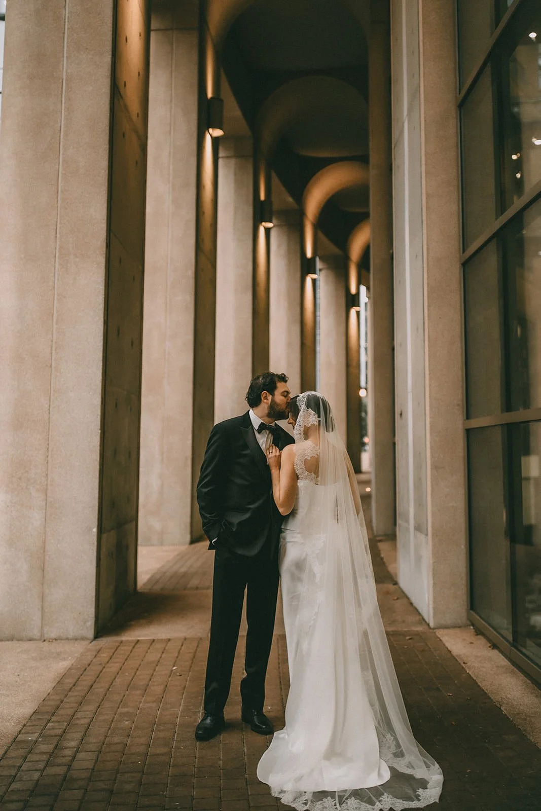 wedding photos at vancouver library