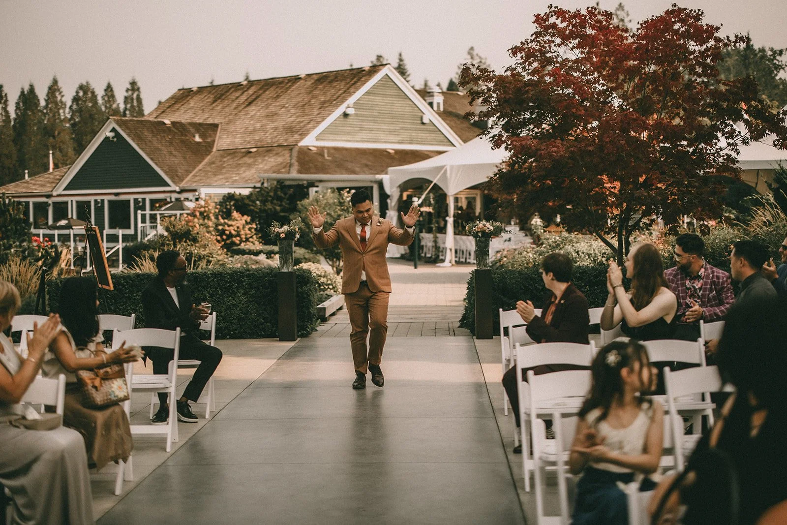 redwoods wedding ceremony