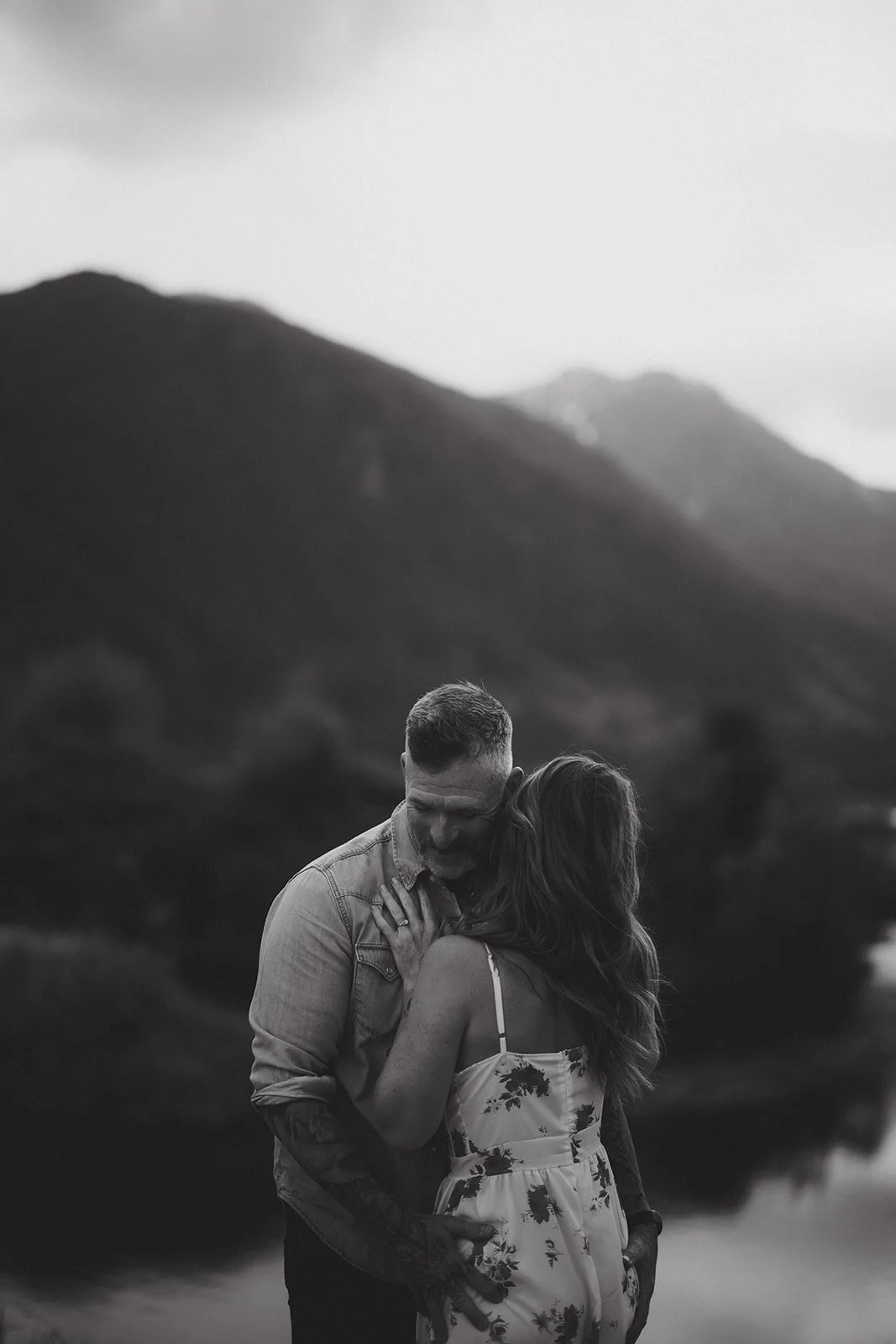 engagement photography mountains