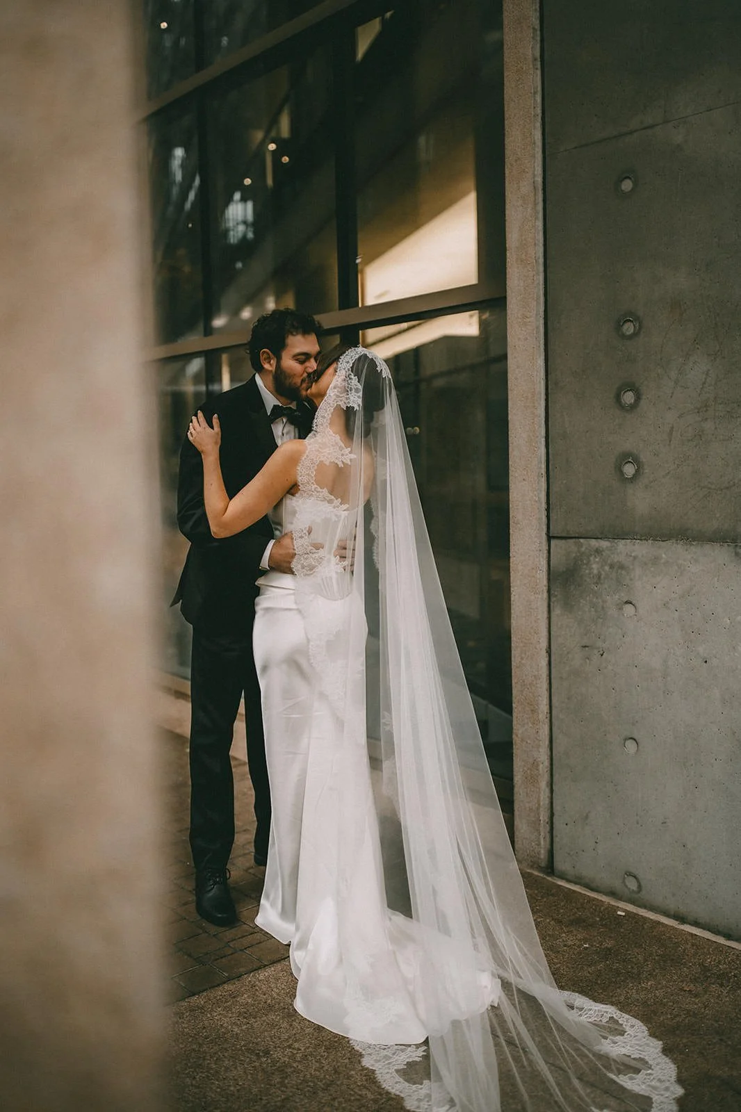 vancouver library wedding photos