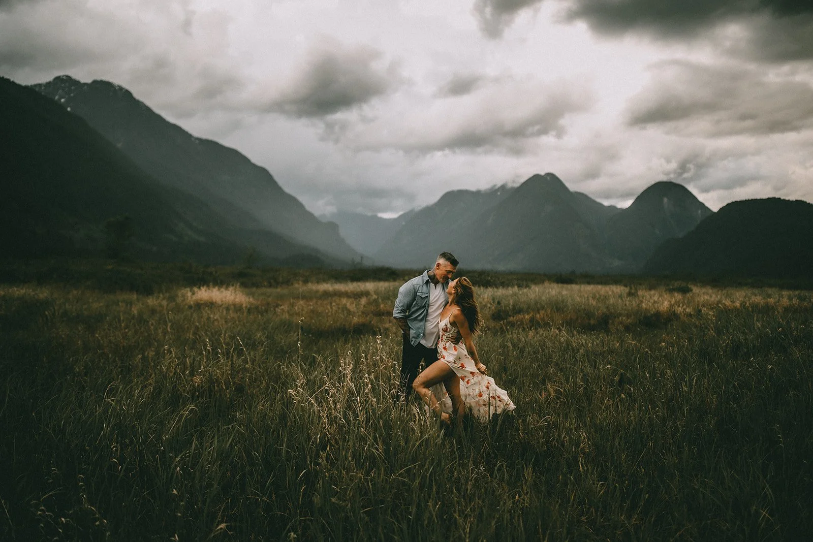 mountain engagement photos