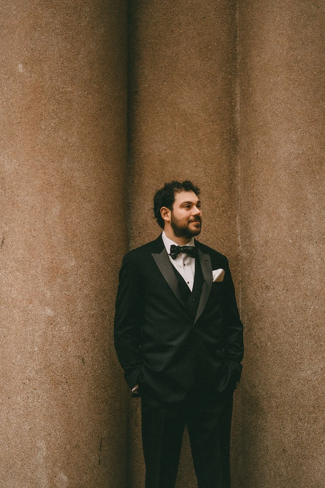 vancouver public library wedding photo