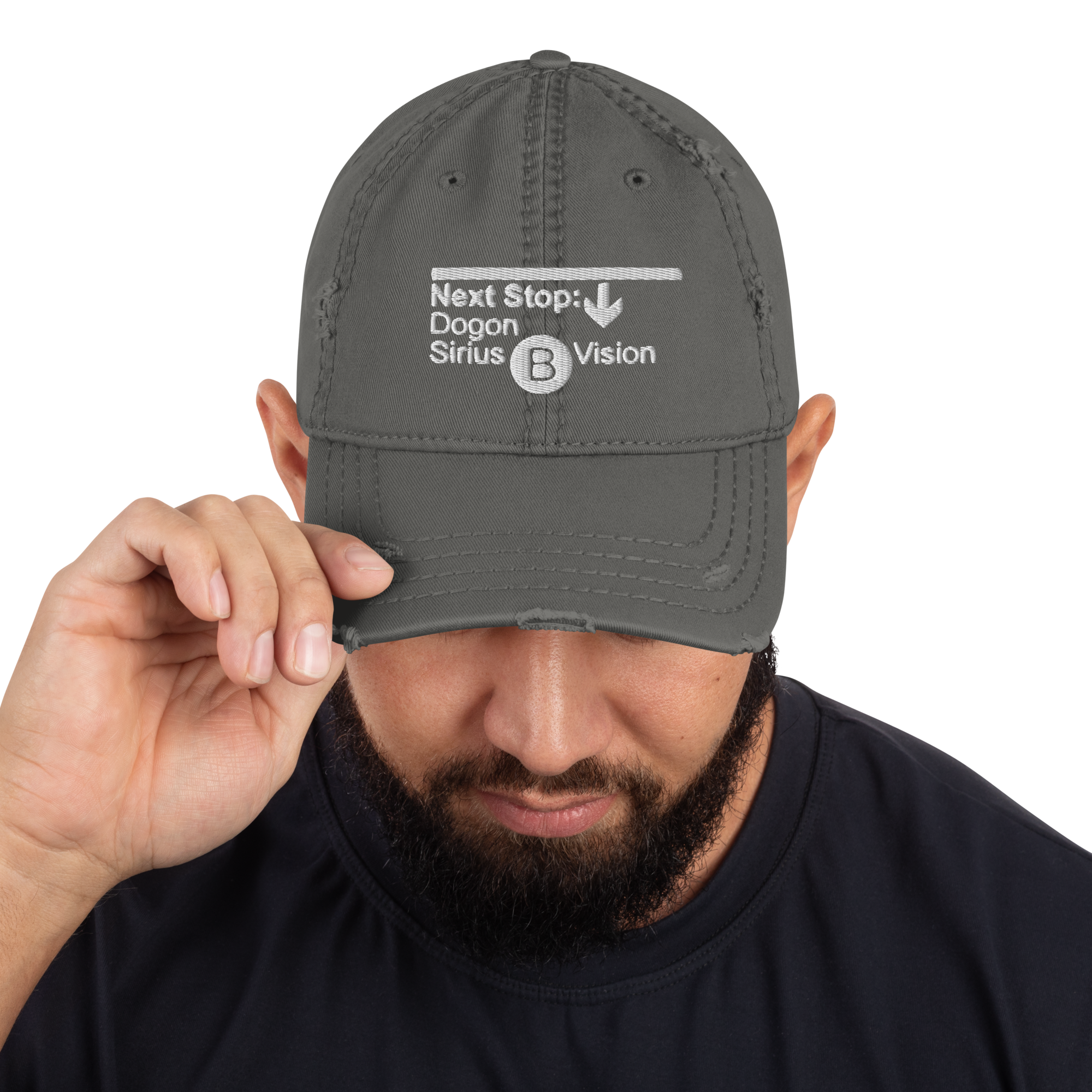 distressed-dad-hat-charcoal-grey-front-6372f2a8815a4.png