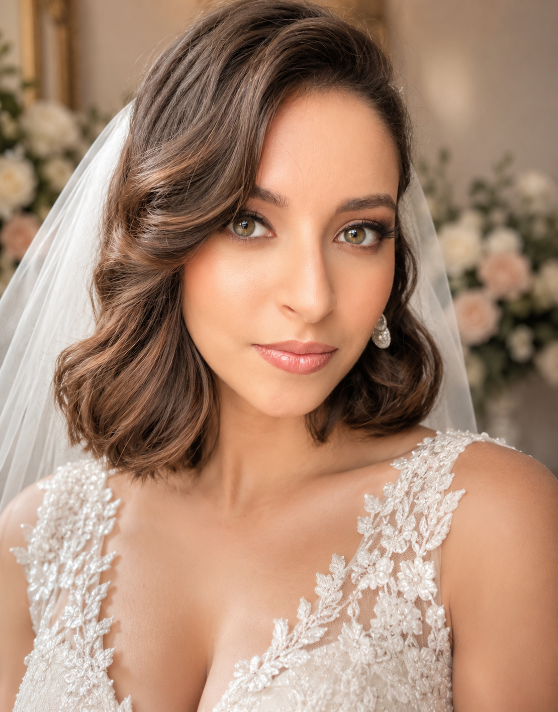 Luxury bridal makeup by Daniela Lai in New York City