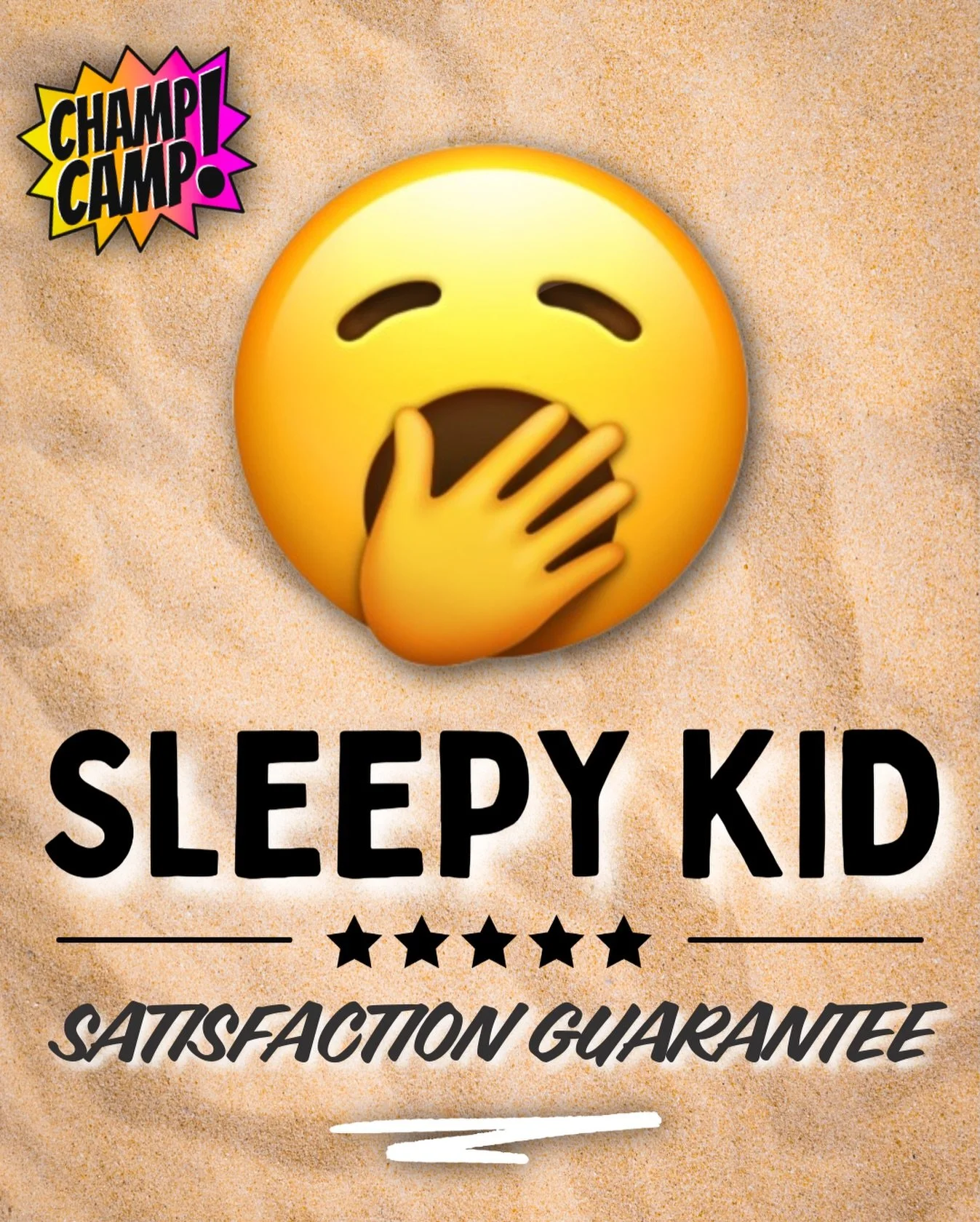 The hidden Champ Camp bonus that parents LOVE? 😍👇

&ldquo;They come home exhausted&hellip;THANK YOU&rdquo;

That means&hellip;

✅ Fewer evening meltdowns 😴 Earlier bedtimes 🙂 Better moods 🙌 Smoother nights for everyone

We call it our Sleepy Kid