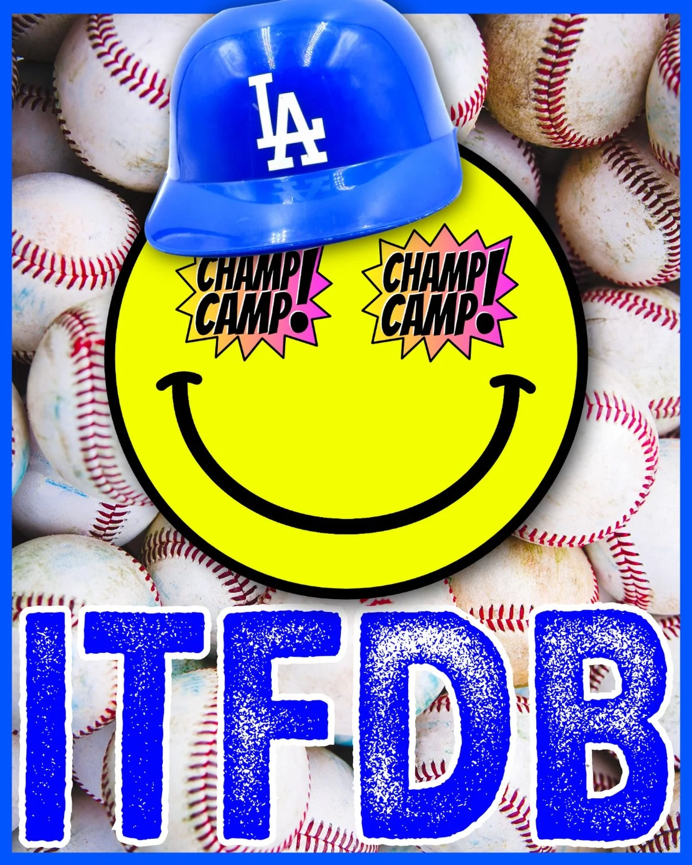 ITFDB!
_____
⚾️ #HighFivesAndGoodVibes&trade;️
.
.
.
.
.
#dodgers #losangeles #itfdb