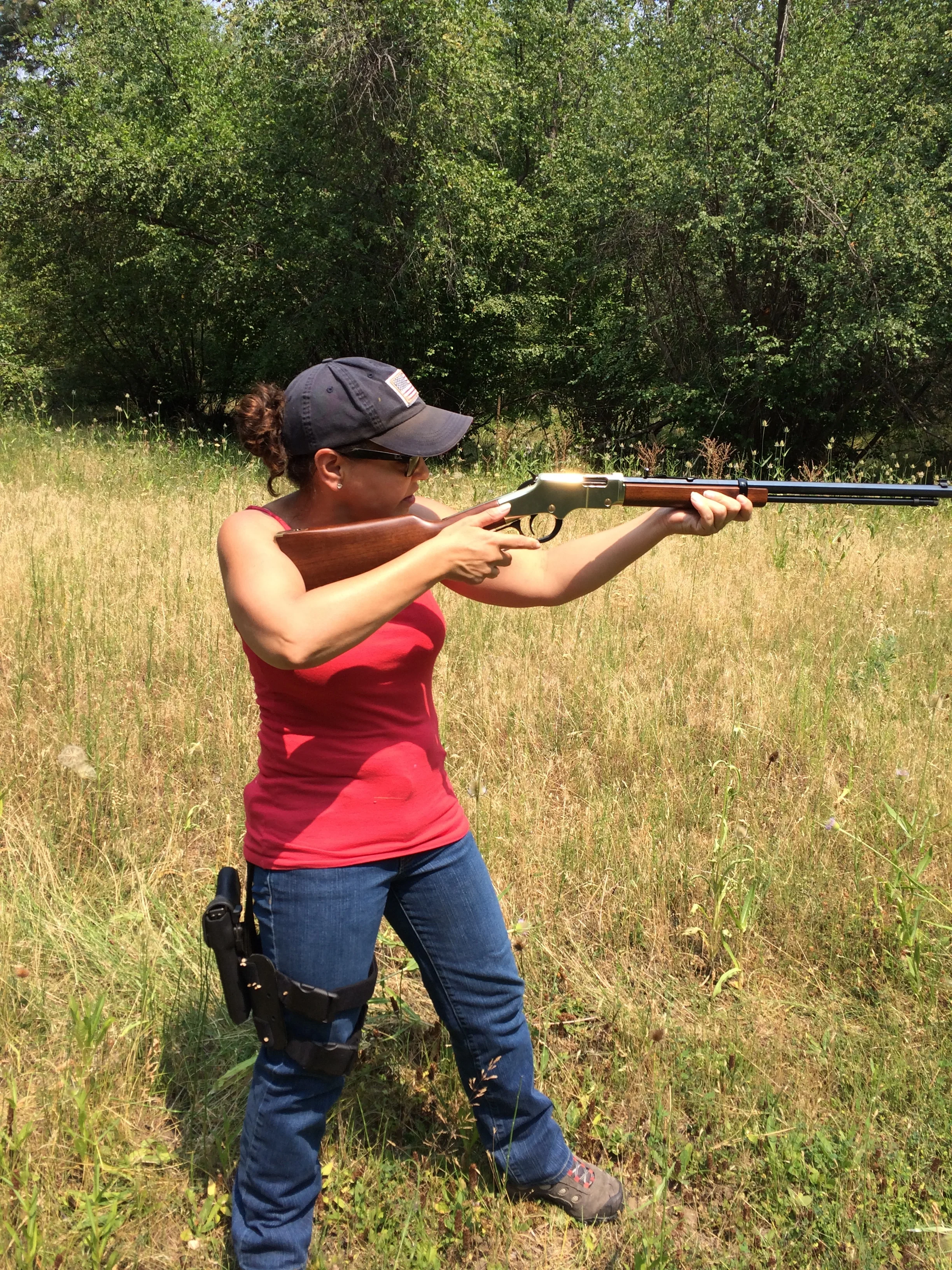 Sniping and harassing.