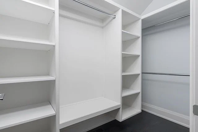 Custom sprayed floating closet unit 👗👔