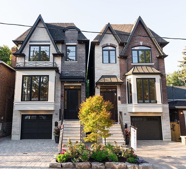 Our latest two custom builds in Toronto&rsquo;s sought after Teddington Park neighbourhood 📐🏡