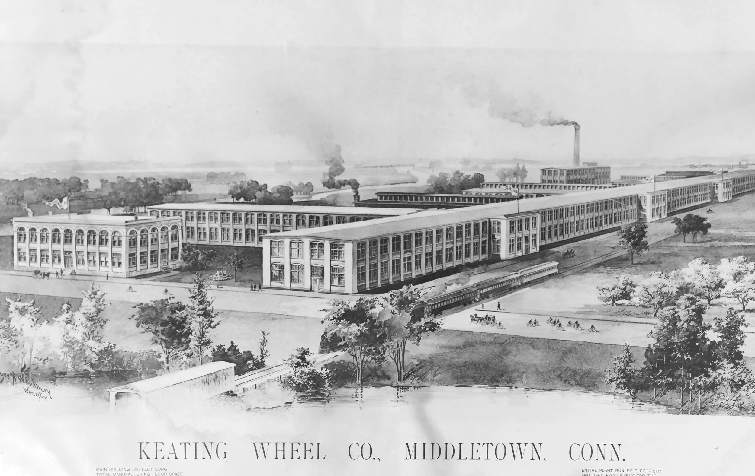 Keating Wheel Company Factory - Middletown, CT