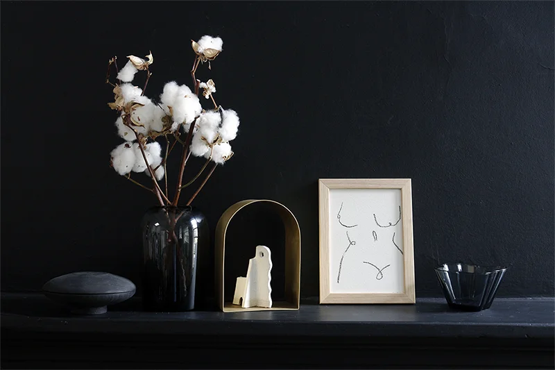 At The Apartment you’ll find a combination of Danish design and locally made ceramics and artwork. This original work on paper by Silas Studio is $135.00