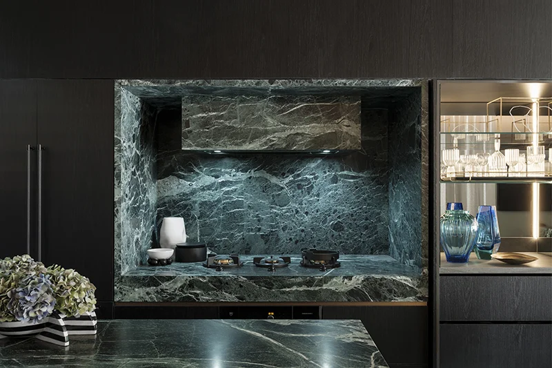 A bold project by Nina Maya Interiors in Darlinghurst, Sydney. Photo – Felix Forest .