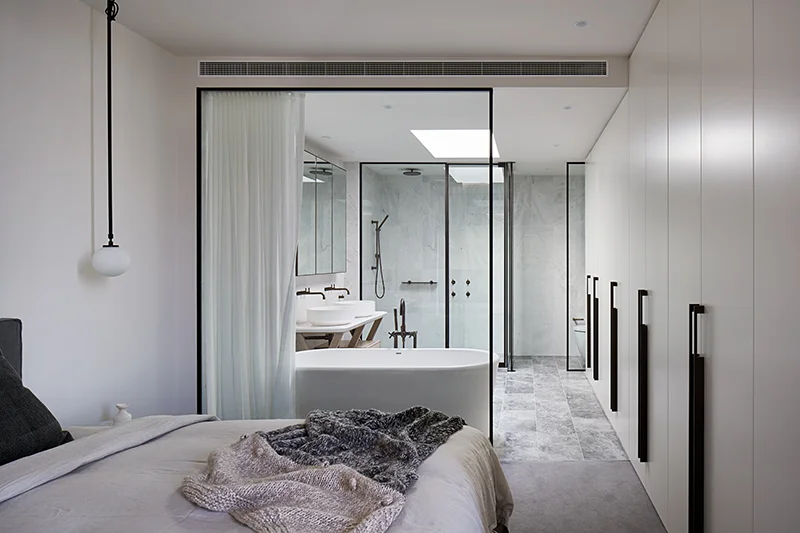 Hecker Guthrie has not only created a space that is filled with natural light, it also functions well with a series of glass partitions that give a day-spa vibe. Photo – Shannon McGrath .