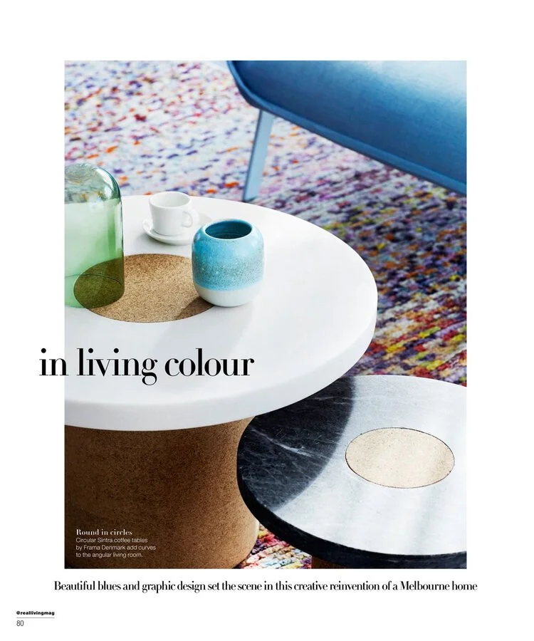 Real Living have featured our Middle Park House in their October issue.