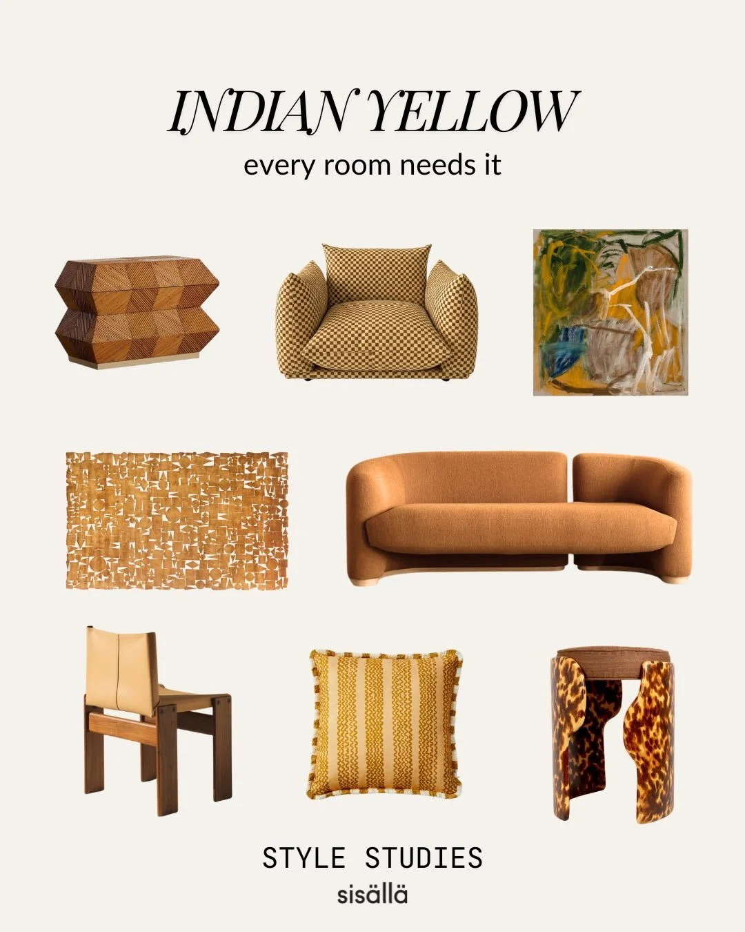 With totally gross beginnings&hellip;
Also known as purree or gogilī, Indian Yellow came from India and, brace yourself it was historically made from the urine of cows fed almost exclusively on mango leaves. 
Yes. 
Mango leaves. 
Cows. 
Urine. 
Art h