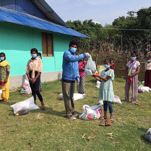 This week our team in Nepal distributed relief packages to all our sponsored girls. The girls and their families were very thankful for these packages, which were provided with donations through our emergency relief fund. 
There is still the opportun