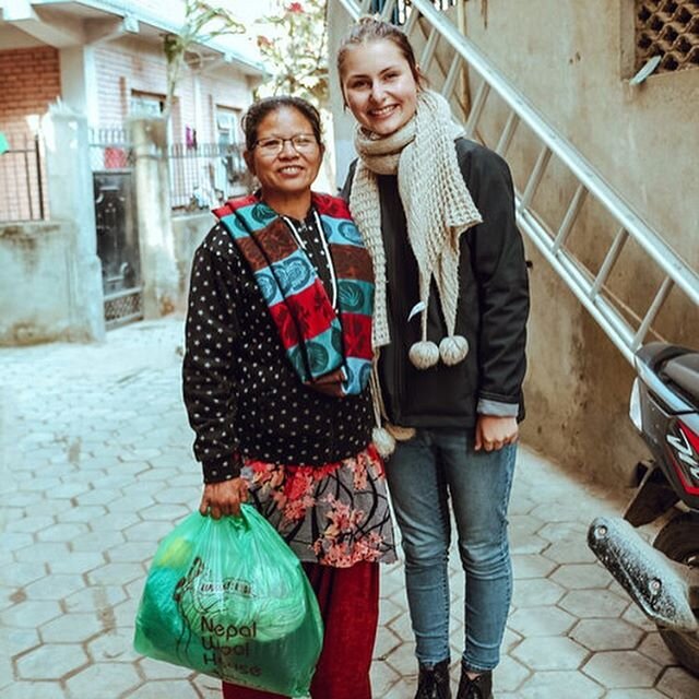 Through our online store, we are supporting the family of one of our sponsored girls, Laxmi, through the sale of knitted goods made by her mother! Laxmi is a young woman sponsored through GEE who lives with a disability. Her mother is her full-time c