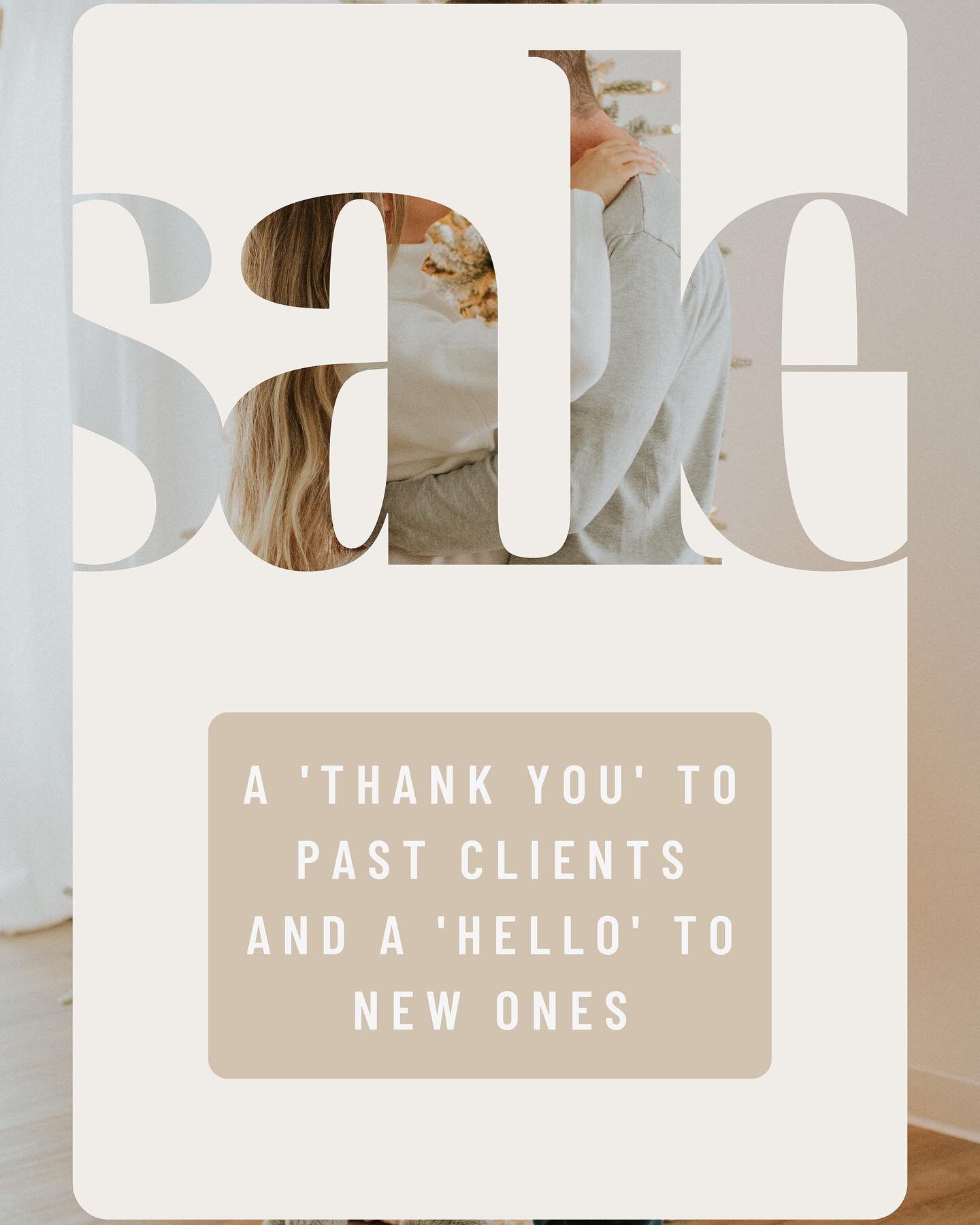 excited to be offering a sweet christmas sale this year for new, current and past clients 🤍 feel free to dm me with questions and the link to book is in my stories. sale ends december 1. so excited to serve y&rsquo;all more in the new year! 🫶🏼 xx