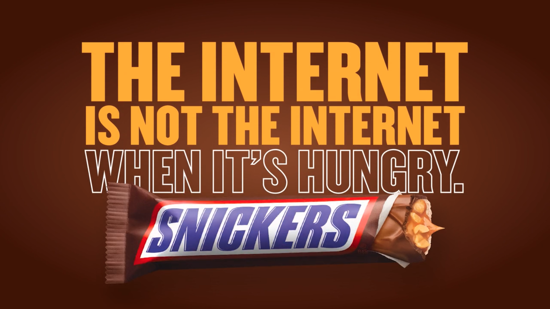SNICKERS: HUNGRY INTERNET