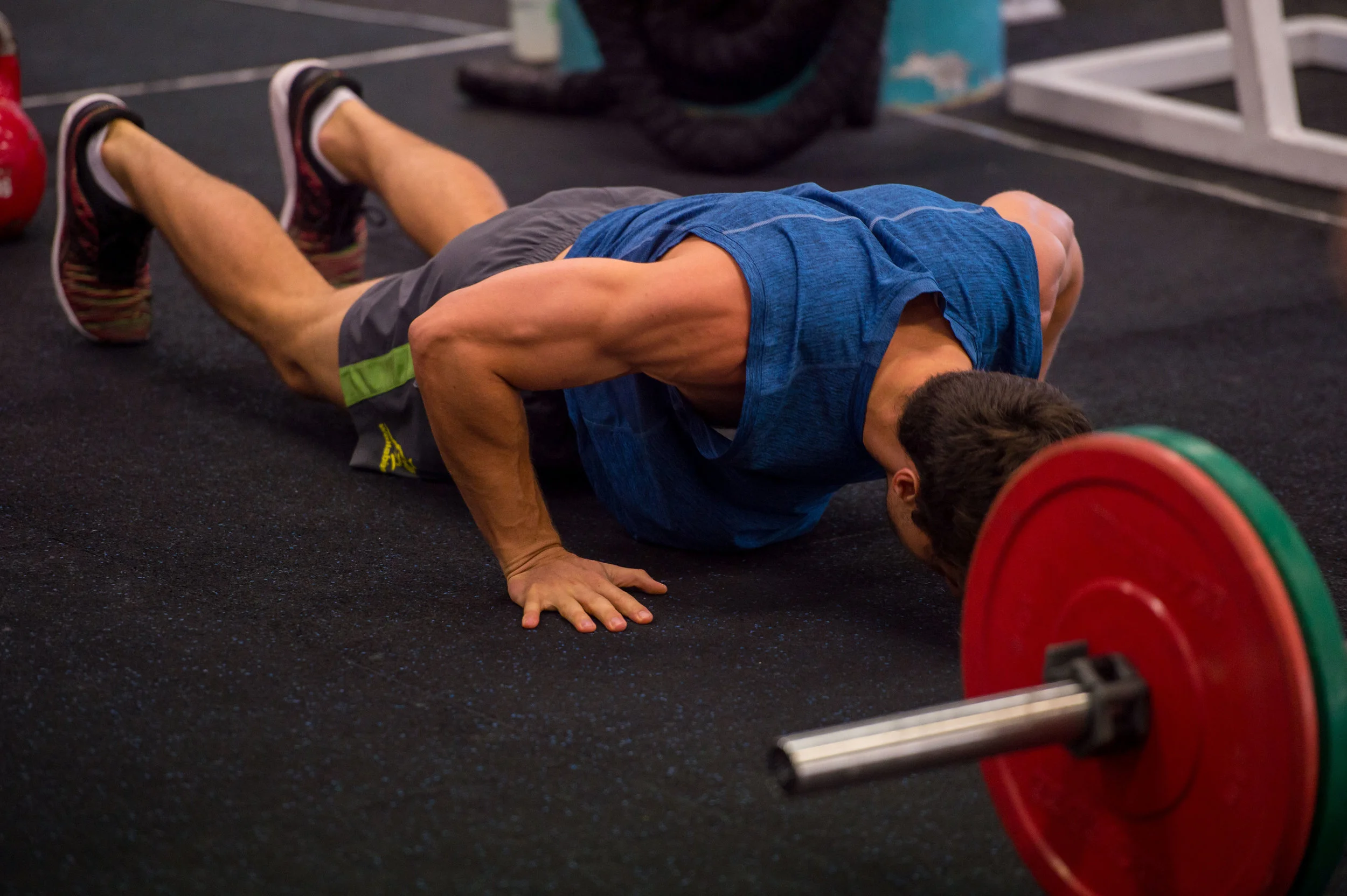 strength training at climb fit