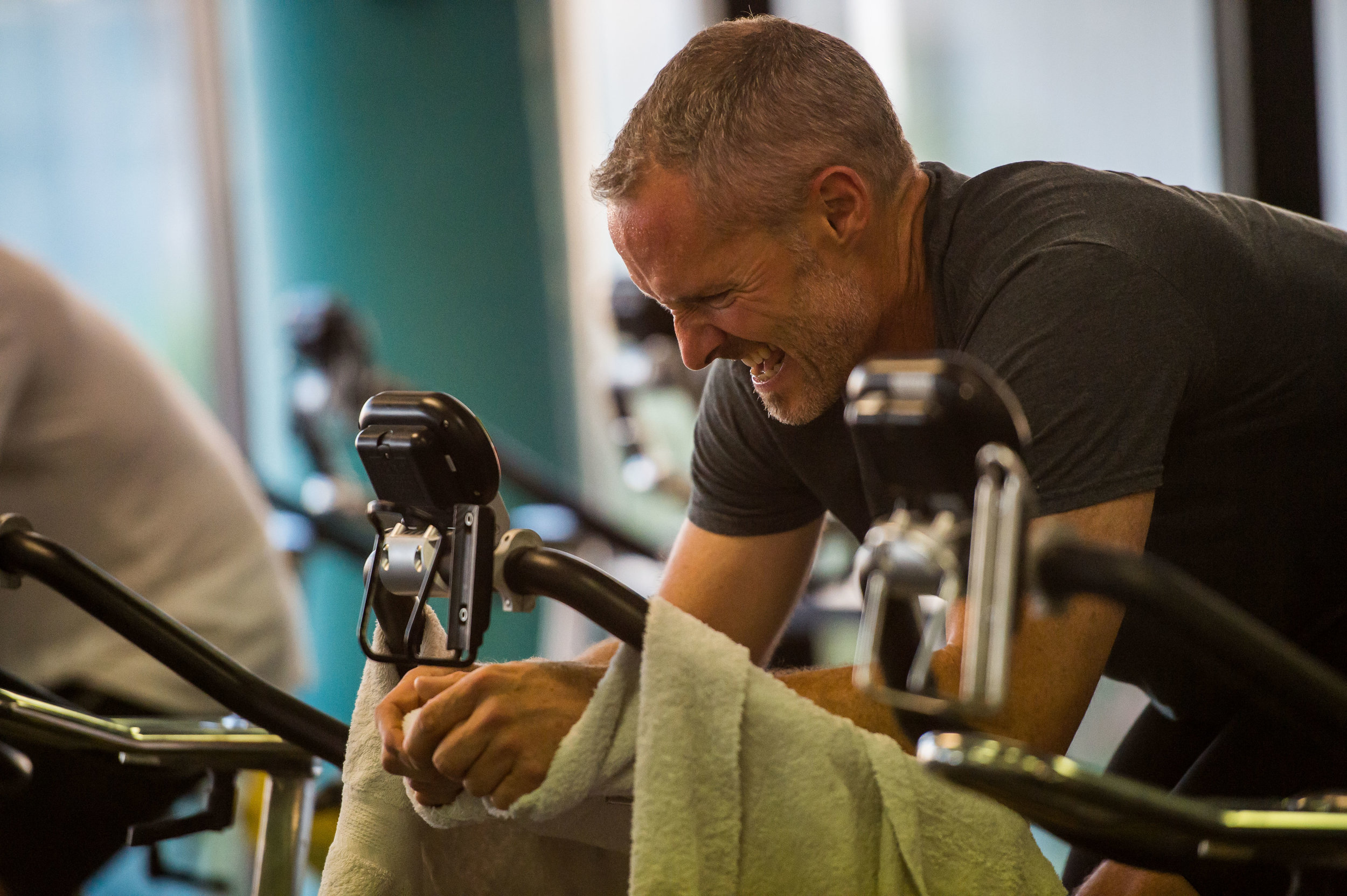 spin class at climb fit