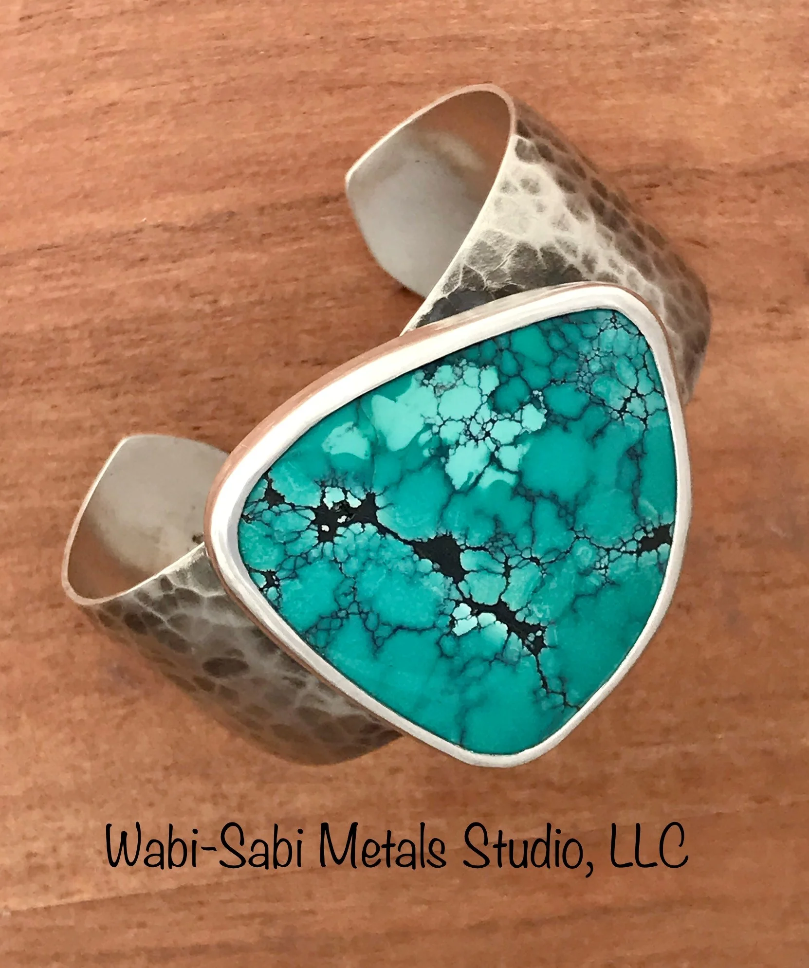 Turquoise and Sterling Silver Cuff Bracelet