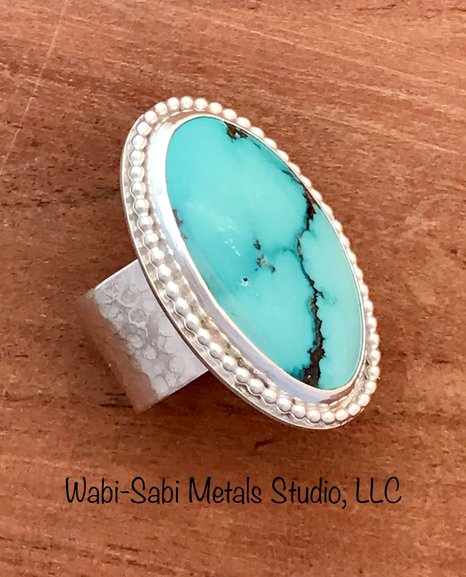 Turquoise and Sterling Silver Ring