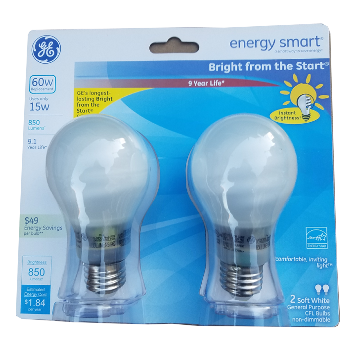 CFL Bulbs 60w