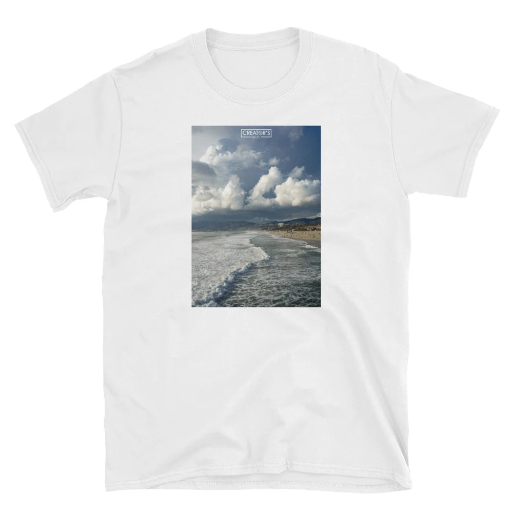 Santa Monica tee - white