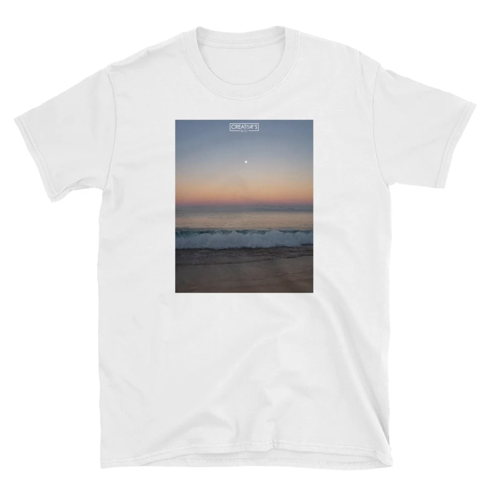 Lunar Sunrise tee - white (HAWAII COLLECTION)