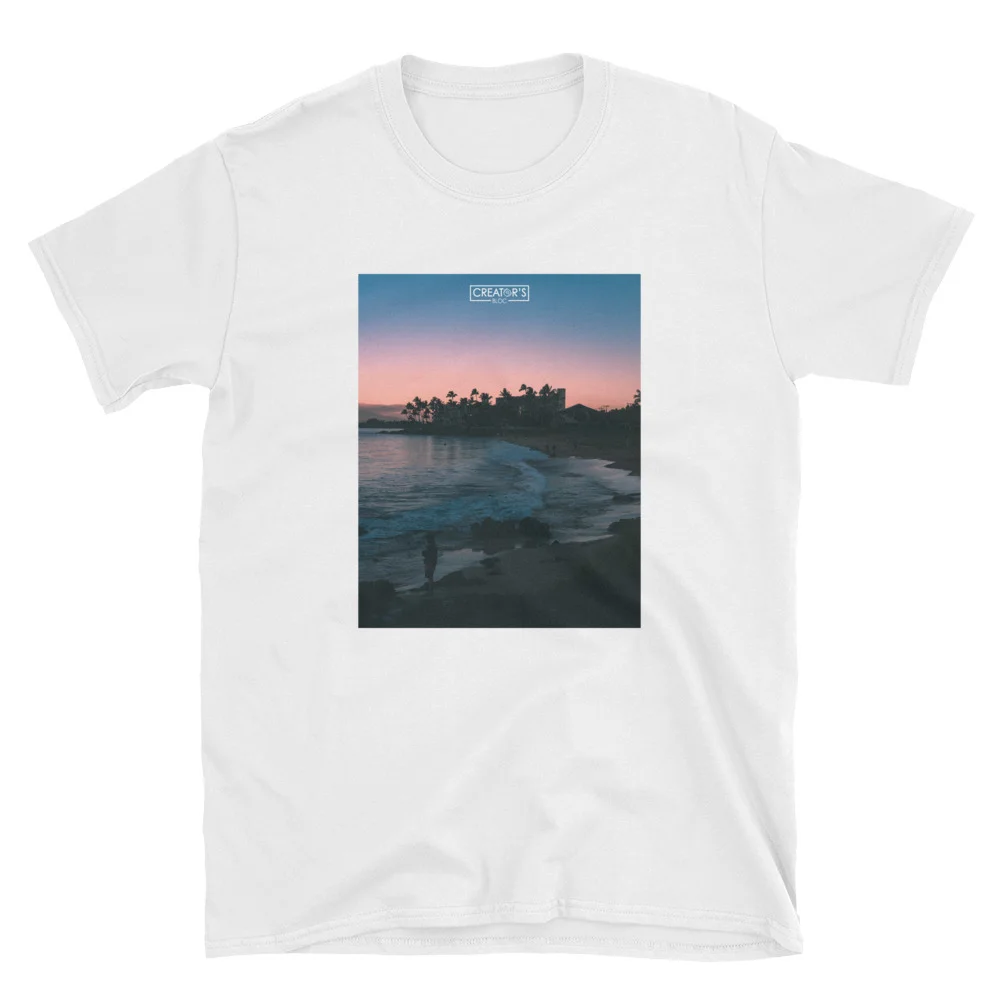 Maui Sunrise tee - white (HAWAII COLLECTION)