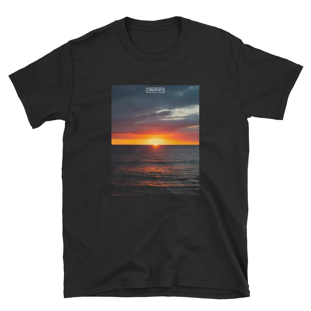 Maui Sunset tee - Black (HAWAII COLLECTION)