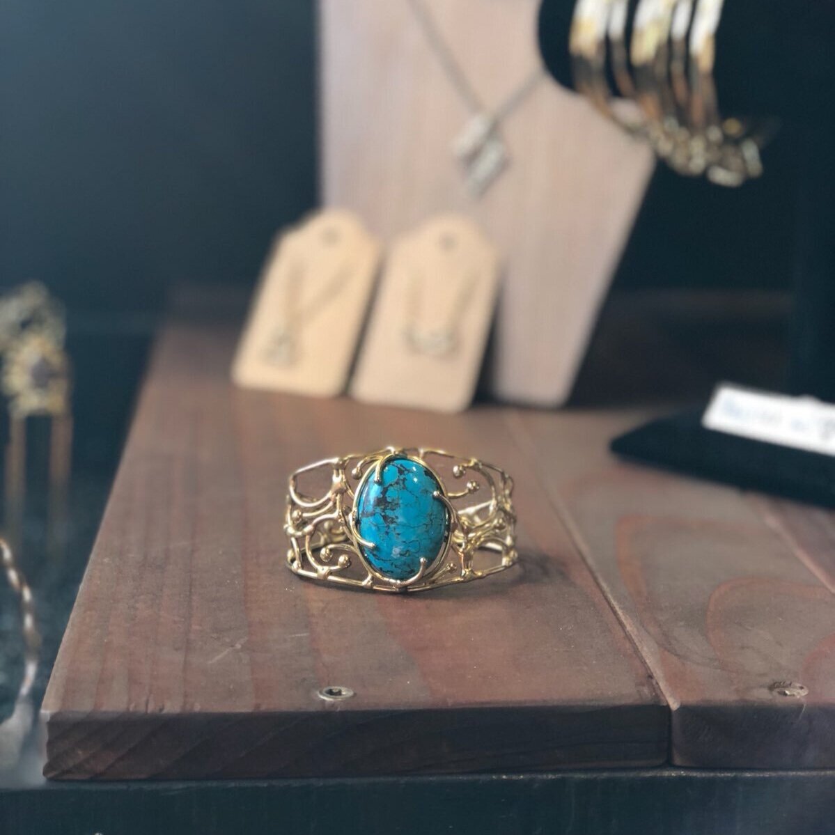 Turquoise Bloom Bracelet