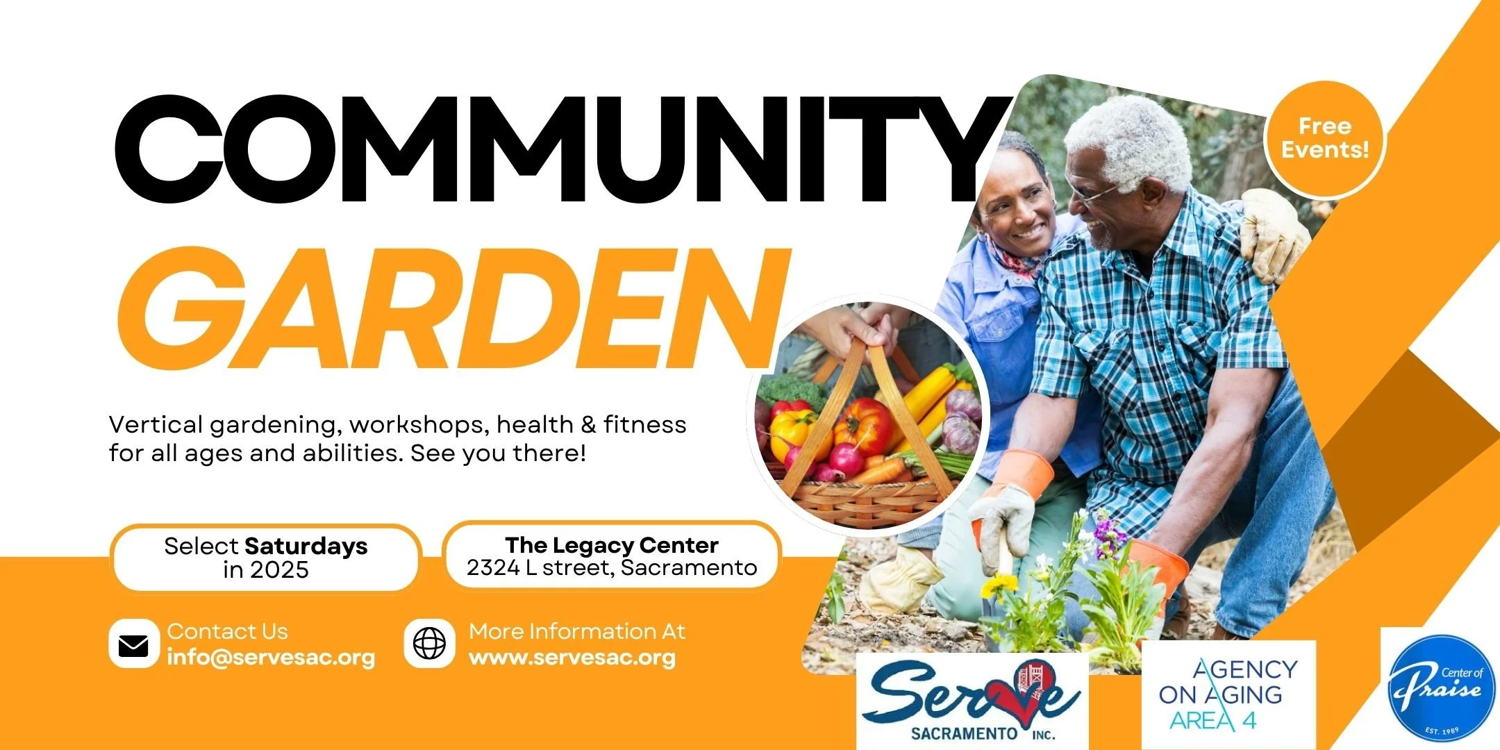 Community Garden Meet Up for All Ages and Abilities