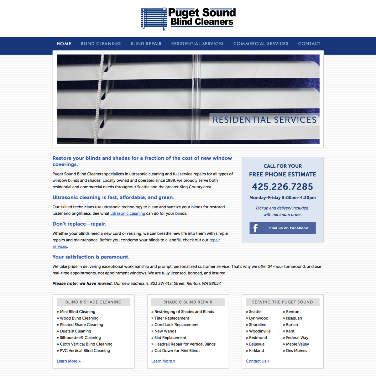 Puget Sound Blind Cleaners