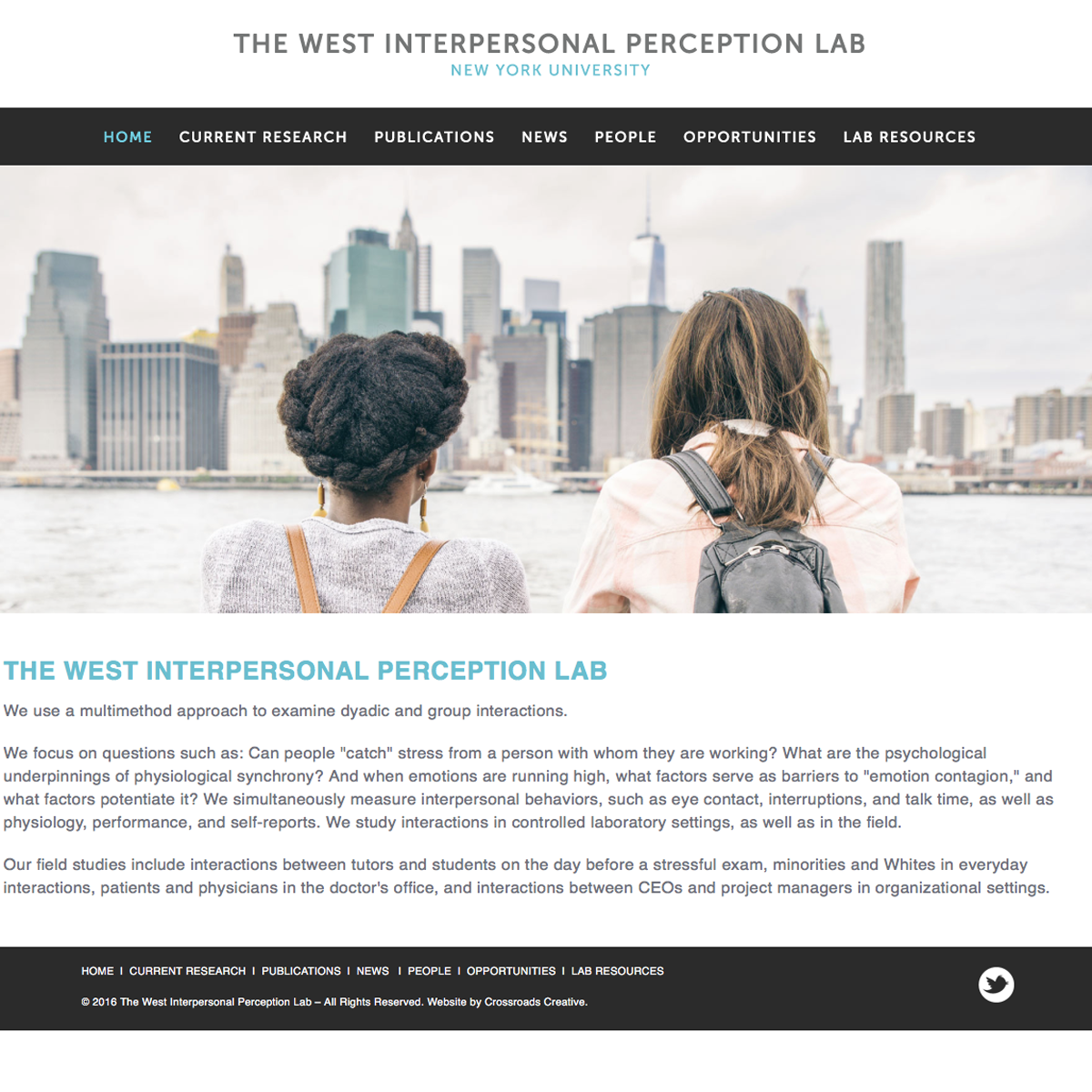 West Interpersonal Perception Lab