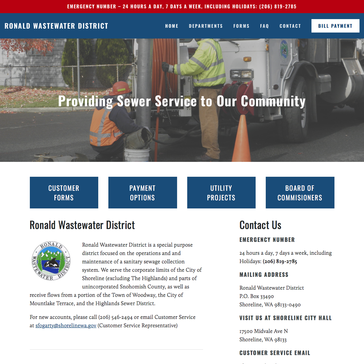 Ronald Wastewater District
