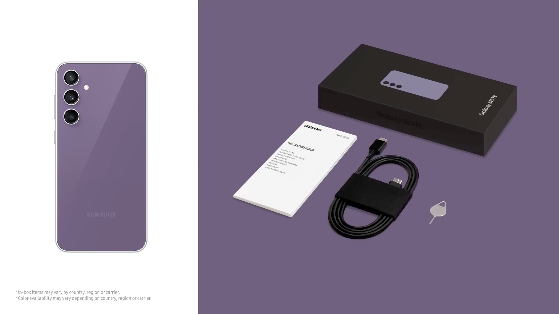 [SAMSUNG] Galaxy S23 FE Official Unboxing