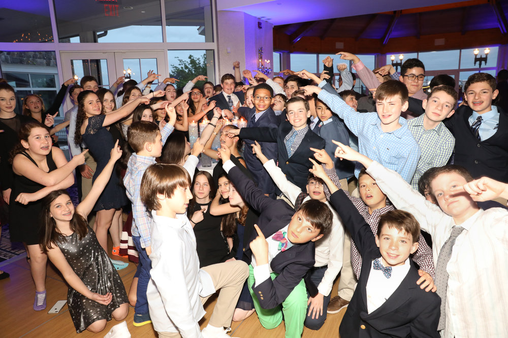 Candle Lighting Group shot @ Bar MItzvah