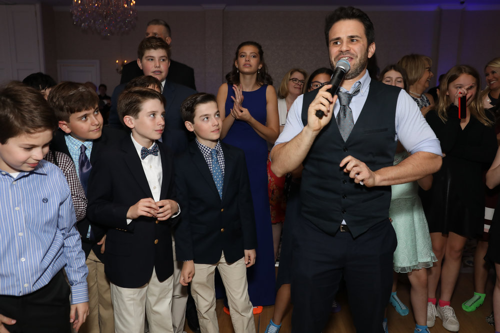 Mc Gabriel and kids @ Bar Mitzvah