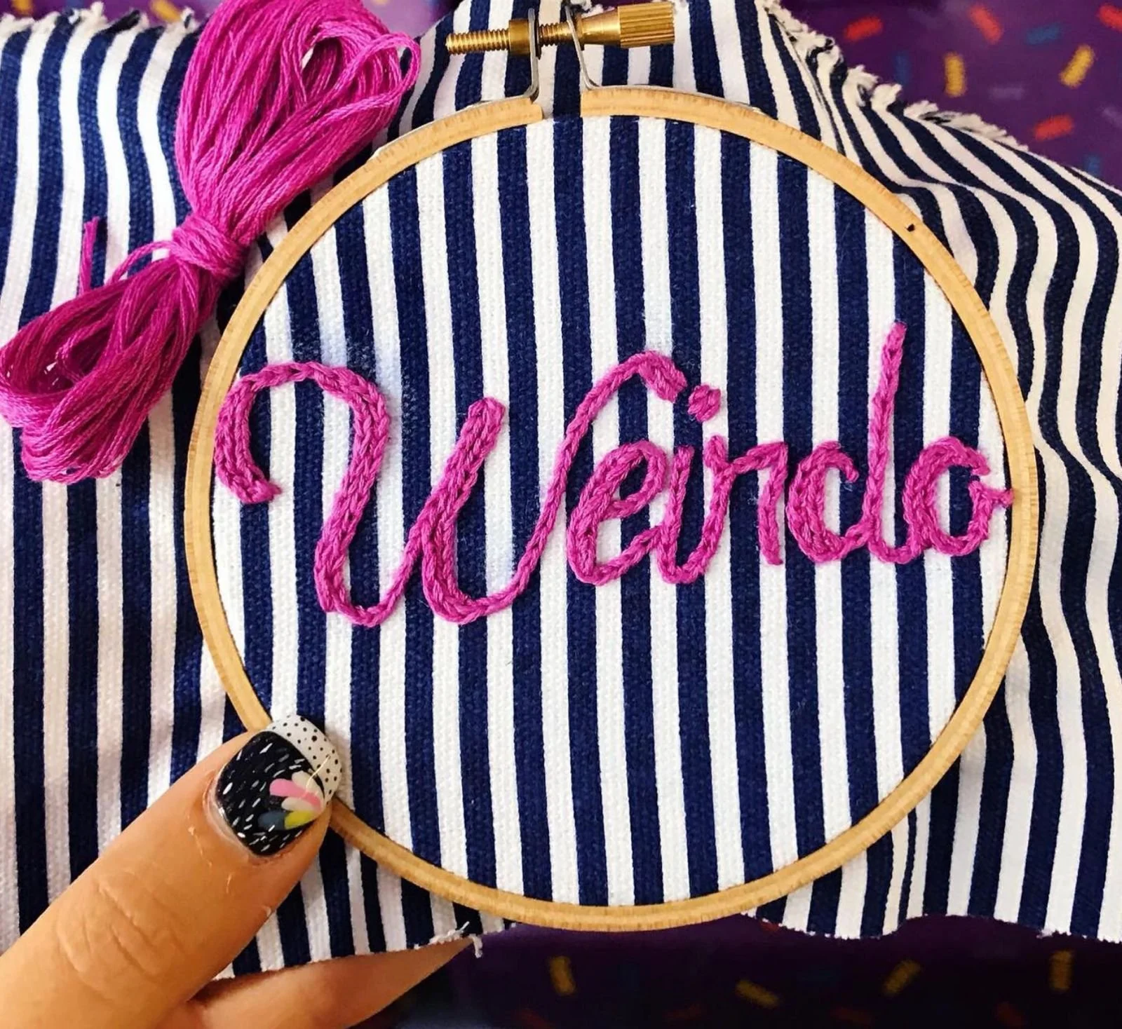 Not Your Grandmas Embroidery Workshop - Fri 8th Aug 7pm