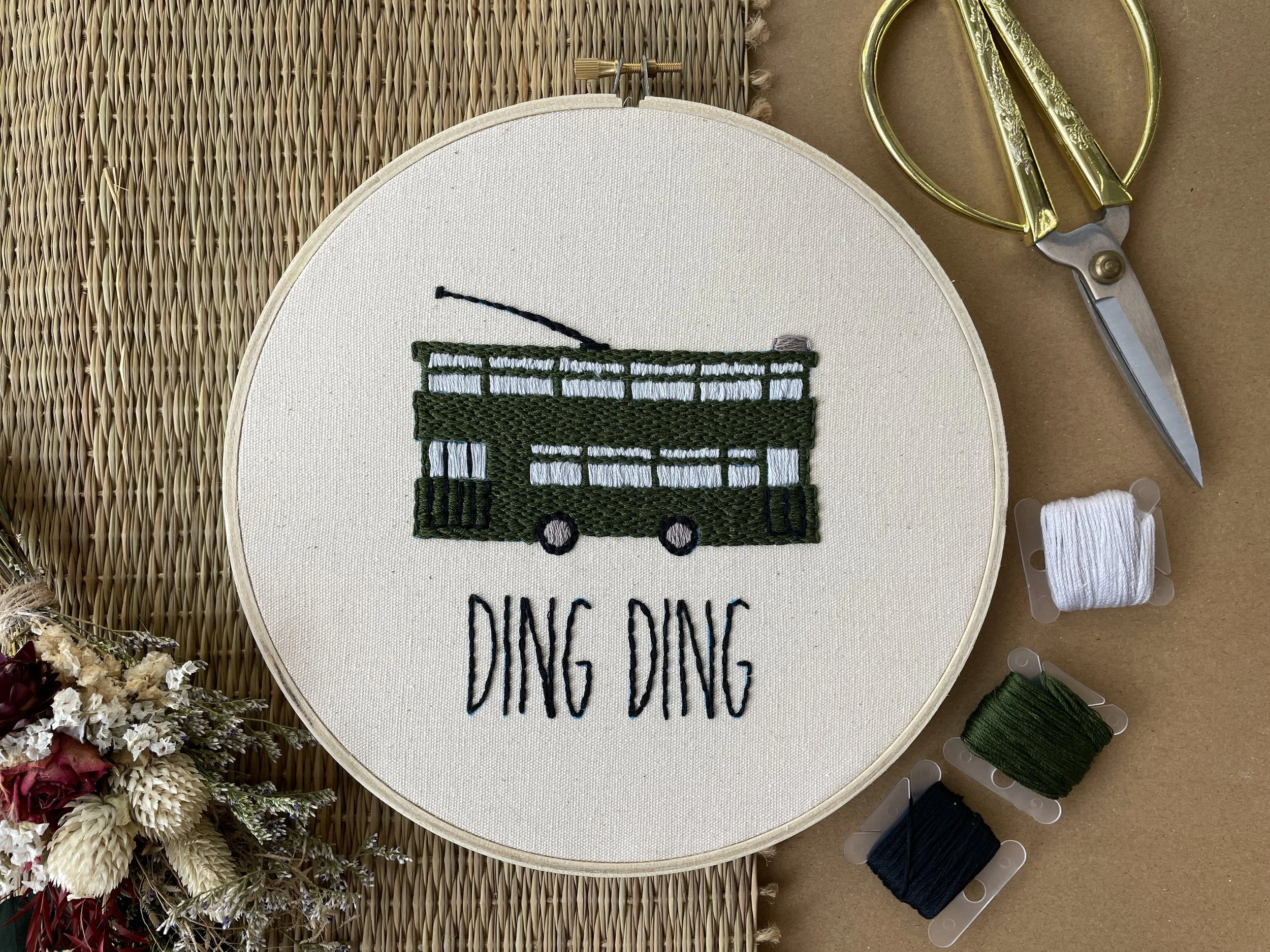 Ding Ding (Printed fabric)