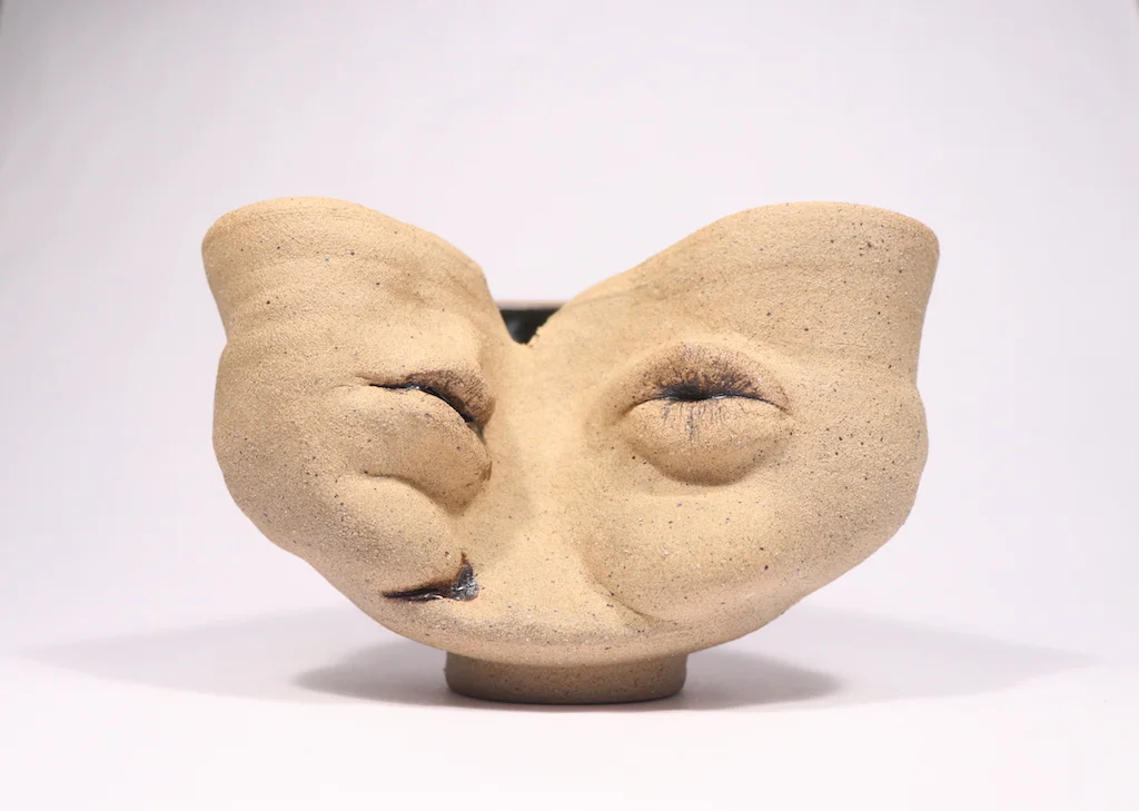 Face to Face, Ceramics, Cone 6 Reduction, 7.25 x 5 x 4.5in, 2017.