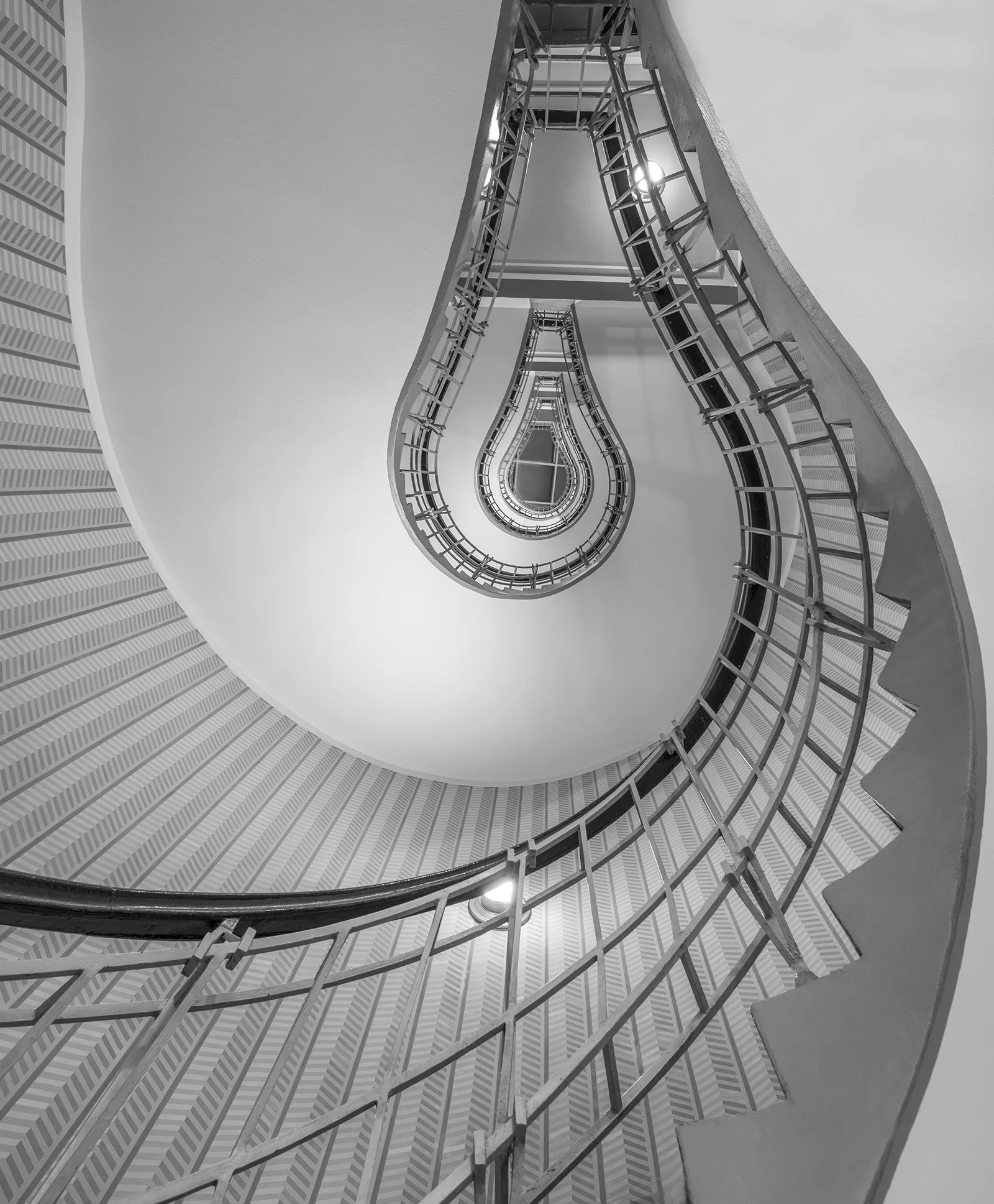 Prague stairs