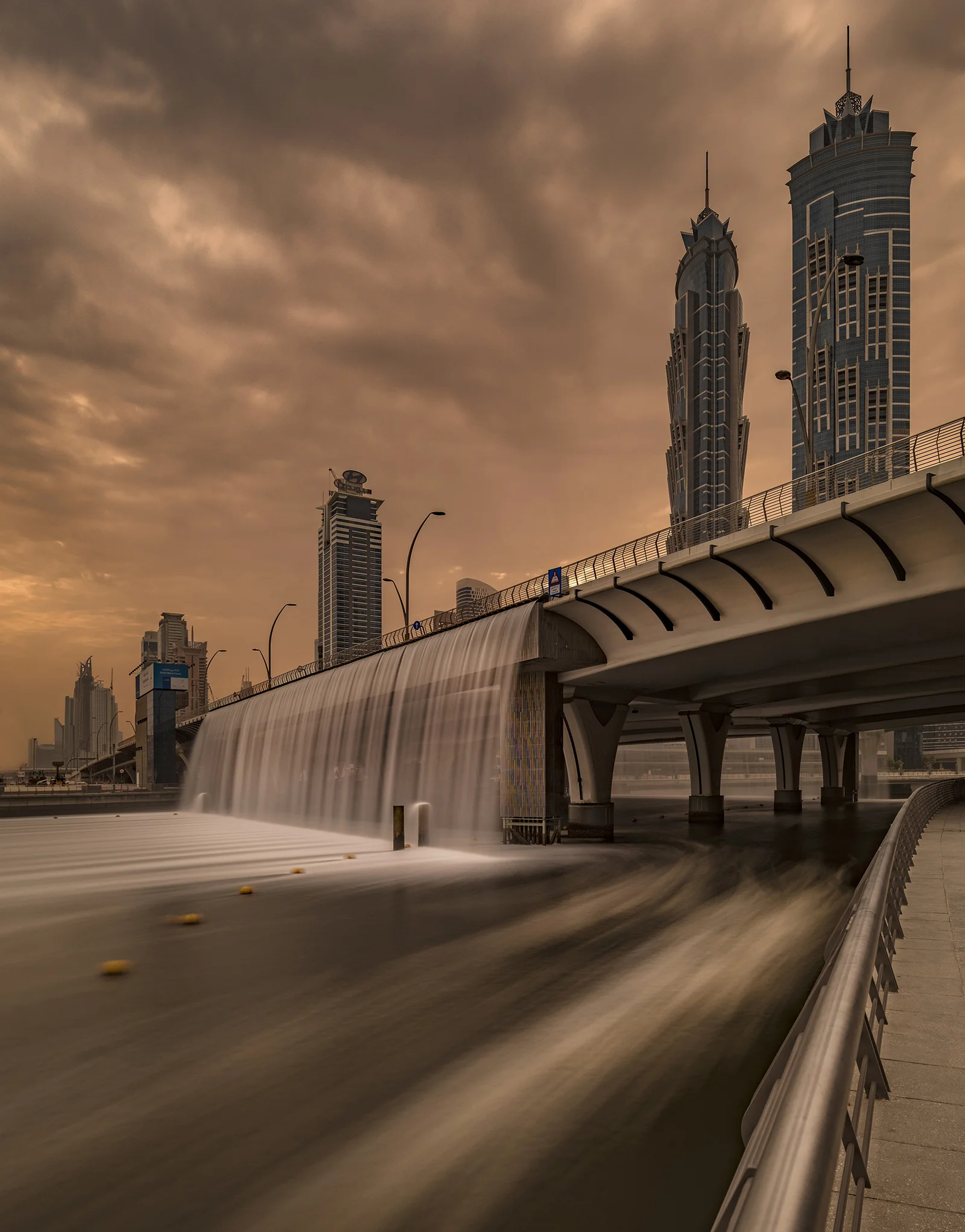 The Dubai canal