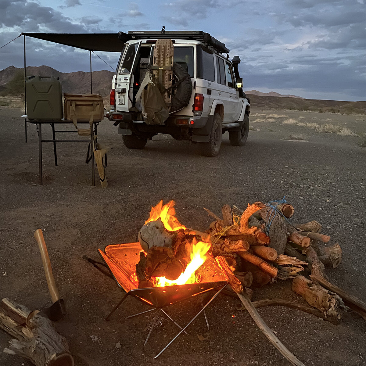Overland Camping in Oman