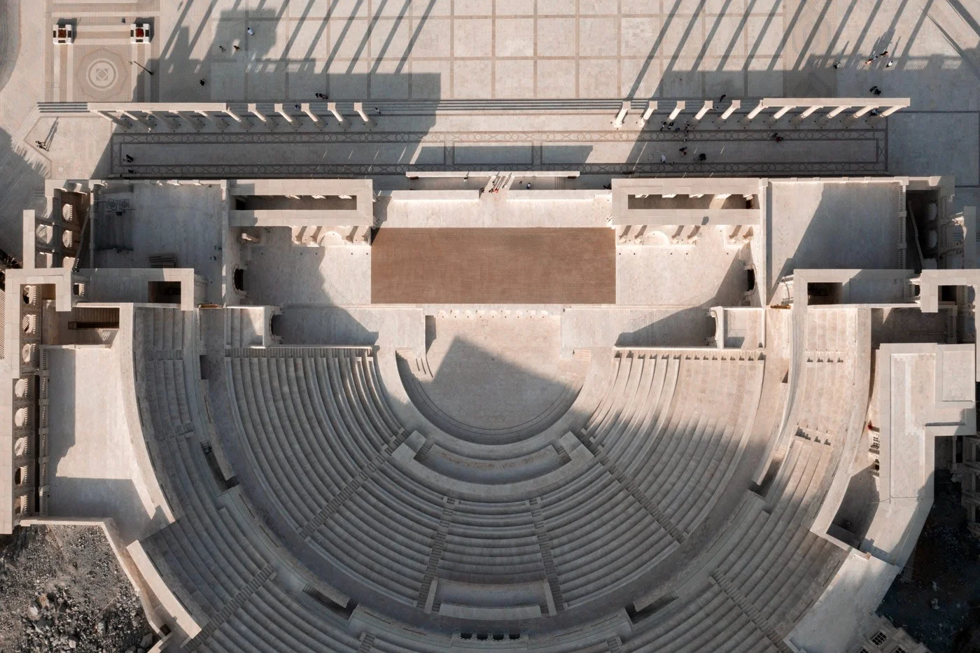 Stage and Colonnade