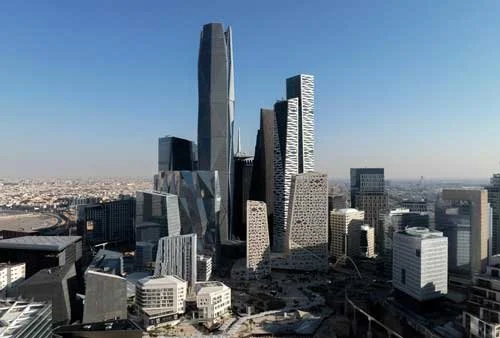 KAFD Skyline, Riyadh