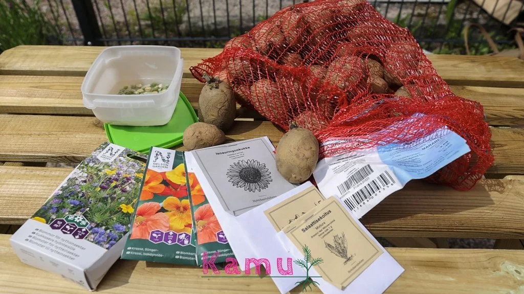 Kamu’s garden has moved and been expanded!