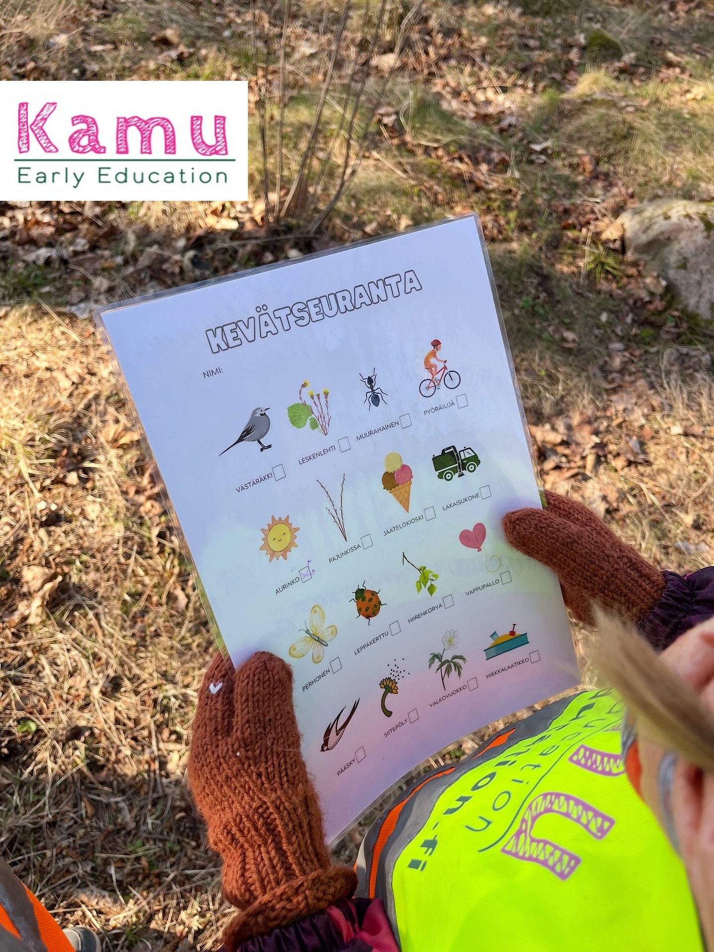 Taas on se aika vuodesta, kun ulkona ja mets&auml;retkill&auml; bongaillaan mit&auml; l&auml;mp&ouml;, valo ja kev&auml;t ovat tuoneet meille tullessaan. 🐞🌱🐦&zwj;⬛ 

It&rsquo;s the time of year again to observe what warmth, light, and spring have 